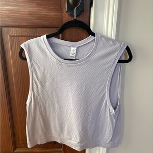 Varley Sleeveless Lavender Top